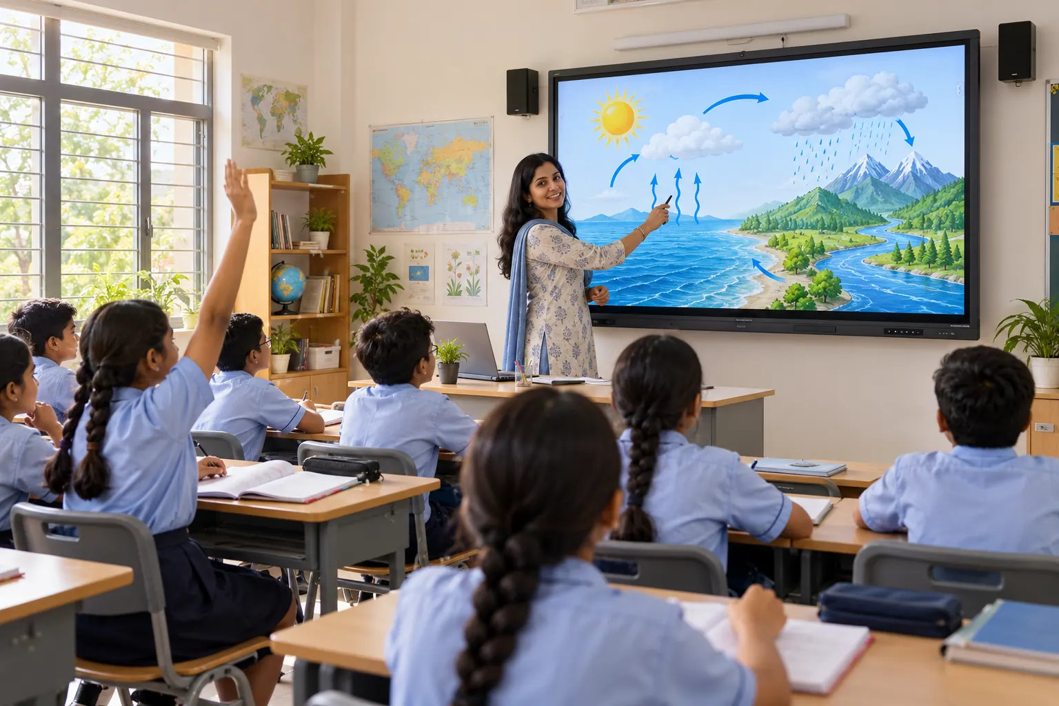 A technology-enabled smart classroom